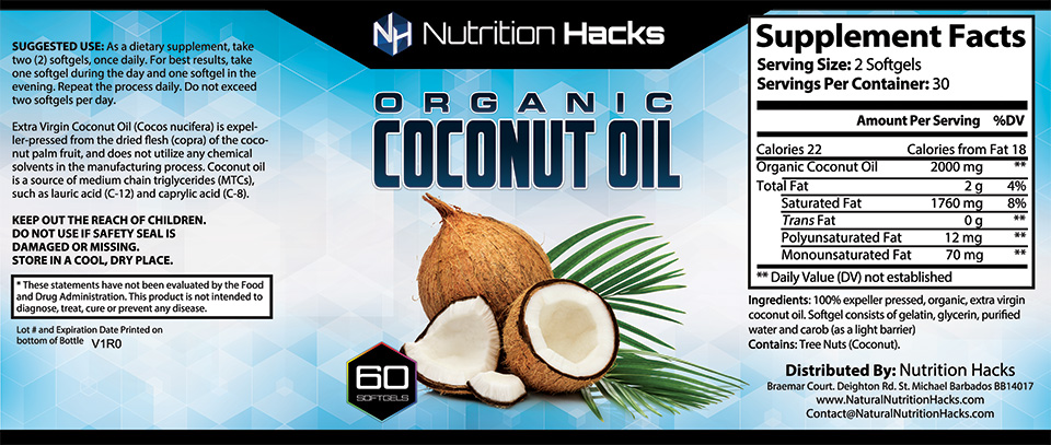 Natural Nutrition Hacks 100 Pure Organic Coconut Oil Privacy Policy